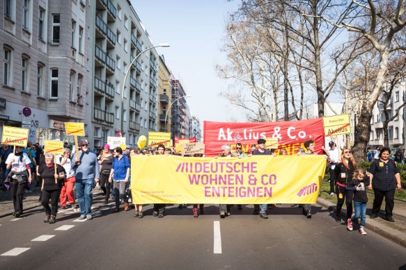 Kein Respekt vor dem Eigentum Foto: Initiative Deutsche Wohnen enteignen