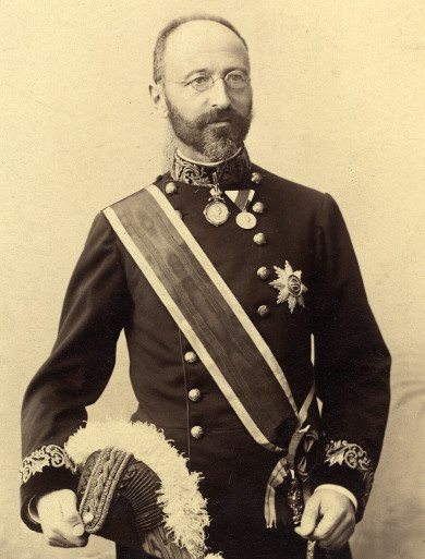 Eugen von Böhm-Bawerk (1851–1914), Nationalökonom und österreichischer Finanzminister Foto Stadt Wien